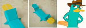 perry the platypus origami 2