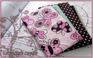 origami em tecido fabric origami DIY craft craft oriuno carteira wallet bookmark card holder porta cartao karen tiemy handmade