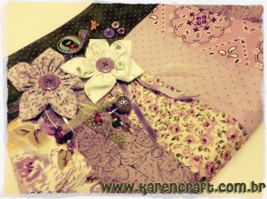 patchwork bag diy simplicity flowers