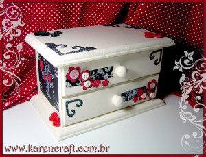 vintage wooden box diy ideas scrapbooking craft shabby chic handmade project