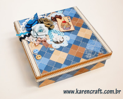 vintage wooden box diy ideas scrapbooking craft shabby chic handmade project