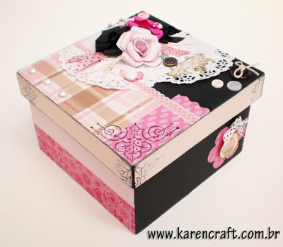 vintage wooden box diy ideas scrapbooking craft shabby chic handmade project