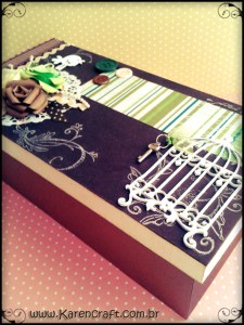 vintage wooden box diy ideas scrapbooking craft shabby chic handmade project