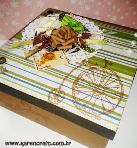 vintage wooden box diy ideas scrapbooking craft shabby chic handmade project