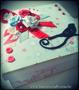 vintage wooden box diy ideas scrapbooking craft shabby chic handmade project